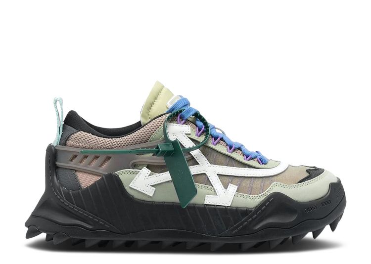 offwhite green and black