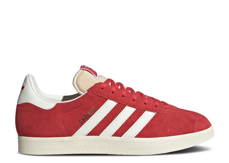 Gazelle 'Glory Red' - Adidas - IG1062 - glory red/off white/cream white ...