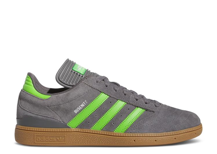 Busenitz 'Grey Lucid Lime Gum' - Adidas - IE7273 - grey four/lucid lime ...