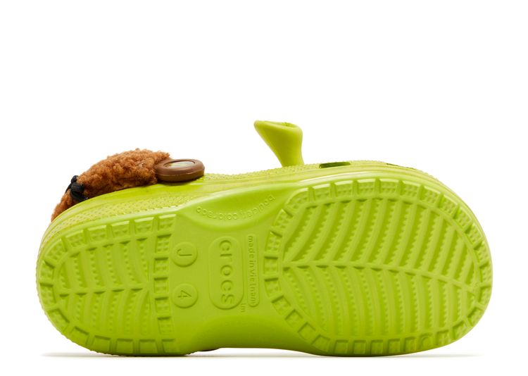 The new DreamWorks x Crocs “Shrek” Classic Clogs are now available