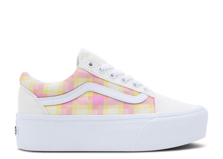 Old Skool Stackform 'Pastel Picnic' - Vans - VN0A7Q5MGBX - pink