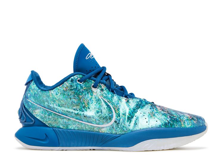 LeBron 21 'Abalone' - Nike - FN0708 400 - industrial blue/court blue ...