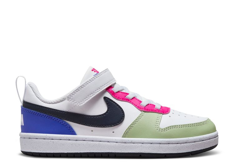 Court Borough Low Recraft PS 'Honeydew Pink Ultramarine' - Nike ...