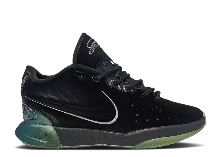 LeBron 21 GS 'Tahitian' - Nike - FB7699 001 - black/iron grey/oil green ...