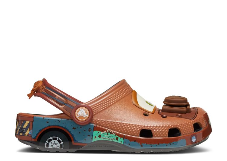 Cars X Classic Clog Toddler 'Mater' - Crocs - 209374 0DA - slate grey ...