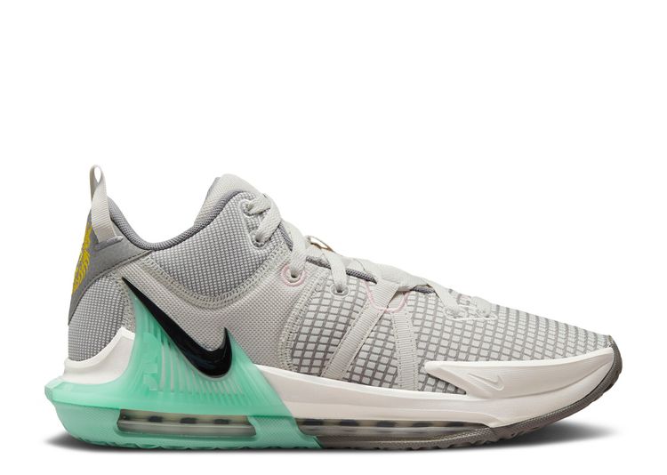 LeBron Witness 7 'Flat Pewter Mint' - Nike - DM1123 006 - light bone ...