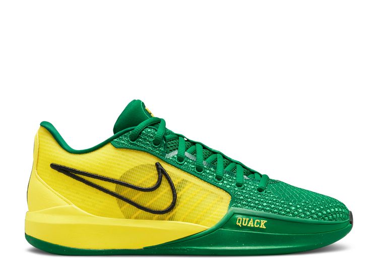 Wmns Sabrina 1 'Oregon Ducks' - Nike - FQ3381 300 - malachite/black ...