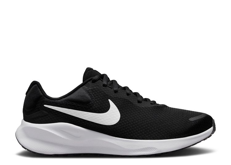 Wmns Revolution 7 Wide 'Black White' - Nike - FZ6829 001 - black/white ...