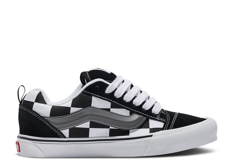 Knu Skool 'Mega Check Black' - Vans - VN0009QCCJJ - mega check black ...