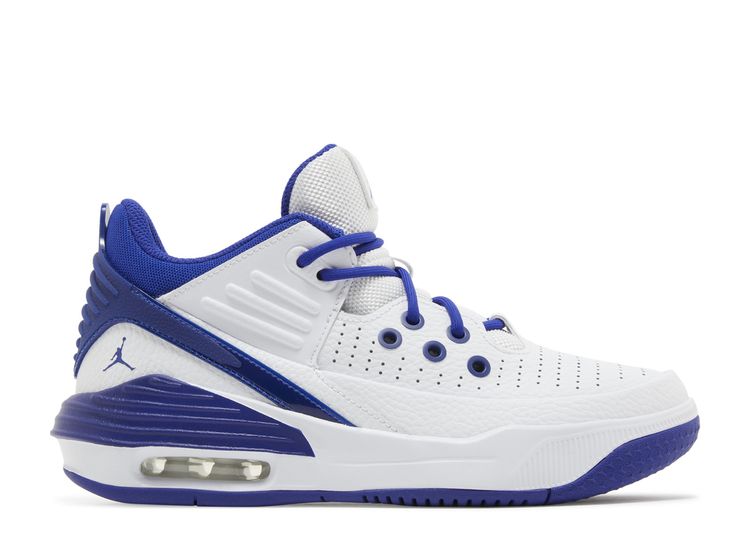 Jordan Max Aura 5 GS 'White Radiant Blue' - Air Jordan - DZ4352 140 ...