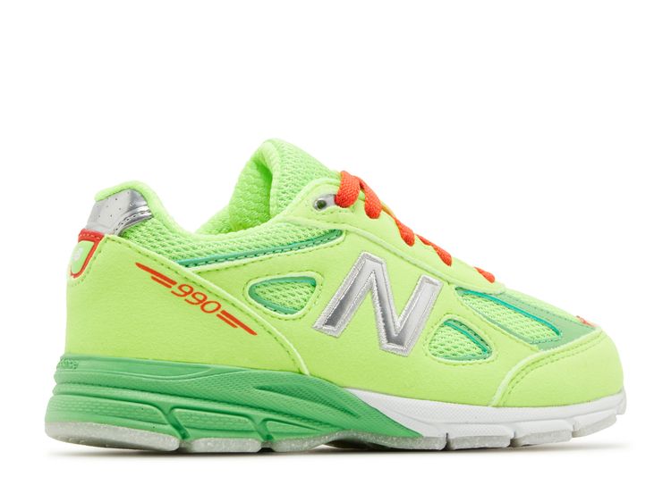 DTLR X 990v4 Toddler Festive New Balance IC990DX4 Green green dtlr-x-990v4-toddler-festive-new-balance-ic990dx4-green-green