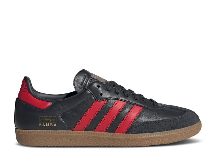 Samba OG 'Carbon Scarlet' - Adidas - IG6173 - carbon/better scarlet/gum ...