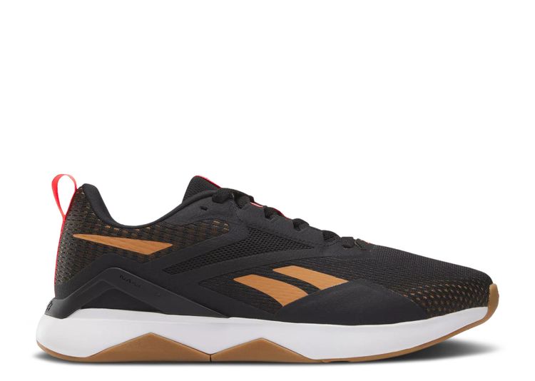 Nanoflex TR 2.0 'Black Court Brown Gum' - Reebok - 100033769 - core ...