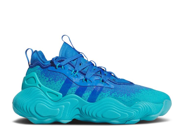 Trae Young 3 J 'Lucid Cyan' - Adidas - IF2115 - lucid cyan/true blue ...