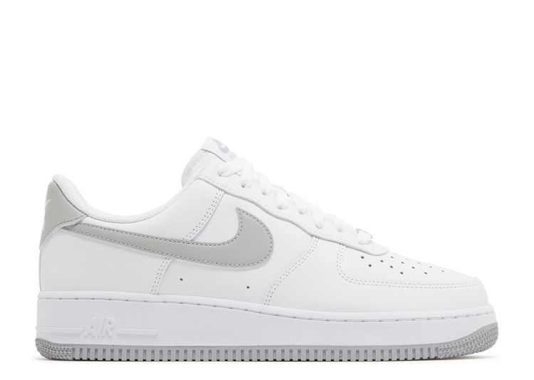 Air Force 1 '07 'White Light Smoke Grey' - Nike - FJ4146 100 - white ...