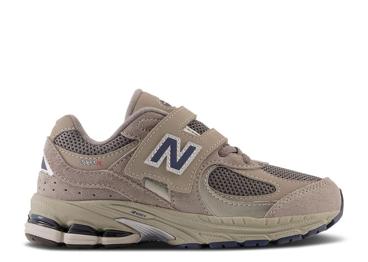 2002R Hook & Loop Little Kid Wide 'Grey Natural Indigo' New Balance