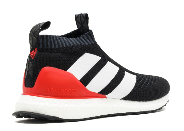 Ace 16+ PureControl UltraBoost 'Red Limit' - Adidas - BY9087 - black/footwear white/red | Flight Club