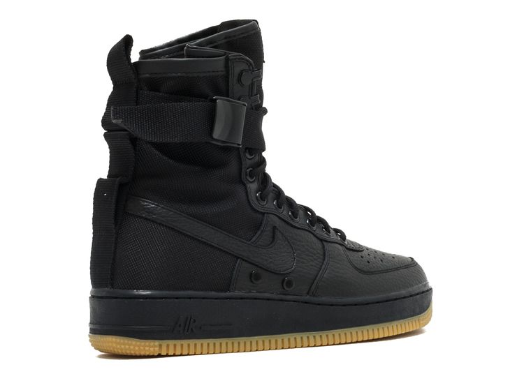 SF Force 1 'Black Gum' - Nike - 864024 001 - black/black-gum light brown | Club