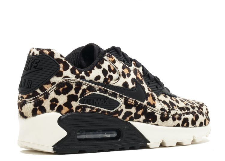 nike air max 90 leopard black sail
