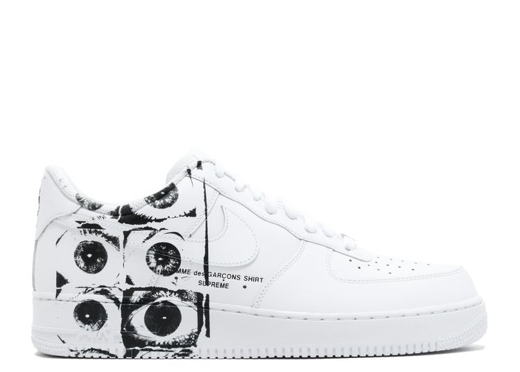 X Supreme X Air Force 1 Low 'Eyes 