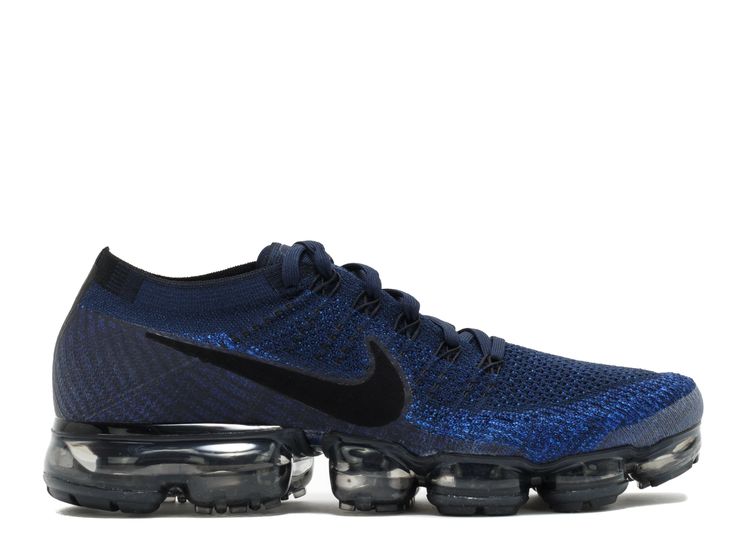 vapormax navy blue and white