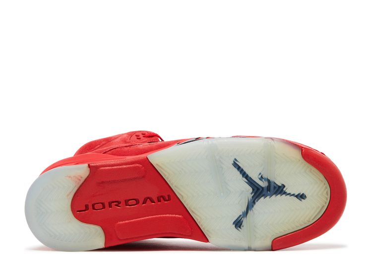 Air Jordan 5 Retro BG 'Red Suede'