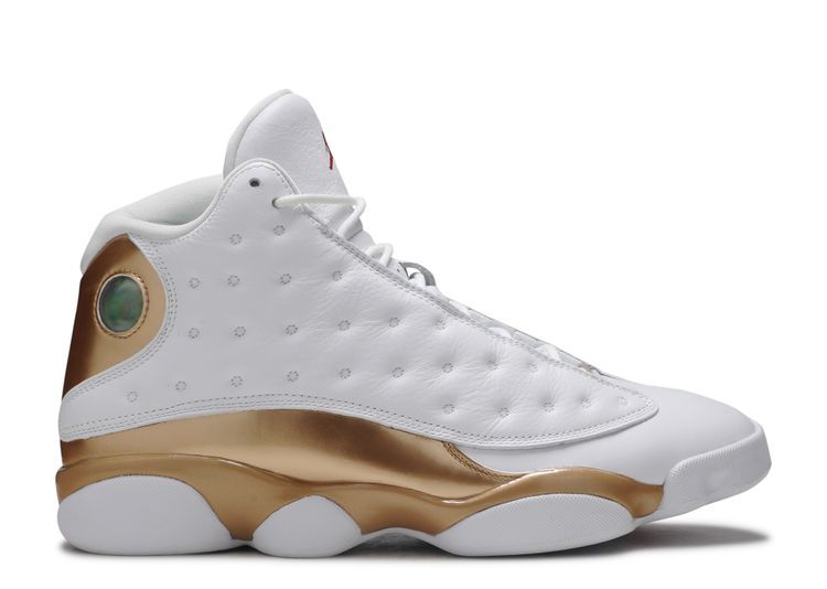 the white and gold jordans