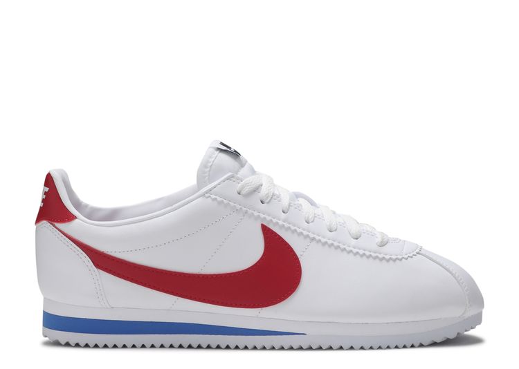 Wmns Classic Cortez Leather 'White Red' - Nike - 807471 103 - white/red ...