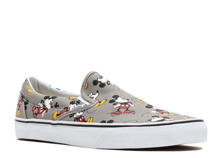 Classic Slip On 'Mickey Mouse' - Vans - VN0000MEGHG - mickey mouse ...