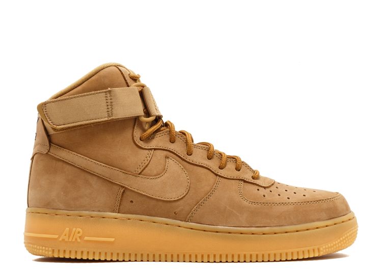 brown air force ones high