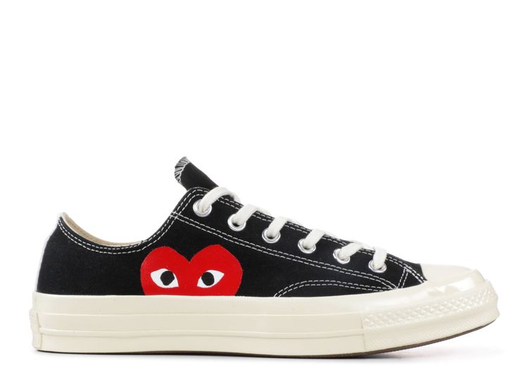 Comme des Garçons Play x Chuck 70 Low 'Black' 2015