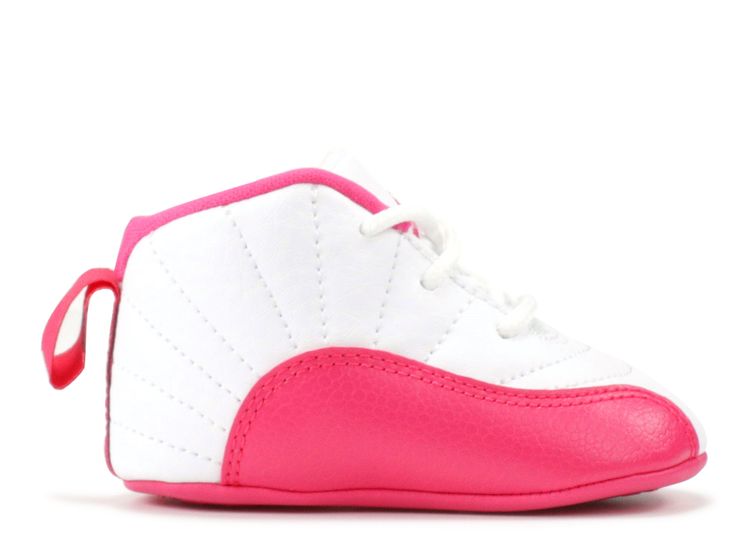 infant pink and white jordans