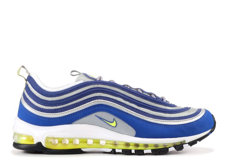 nike air max blue and yellow