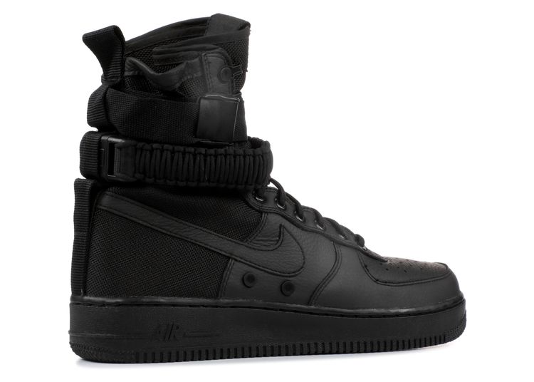 nike sf air force 1 triple black