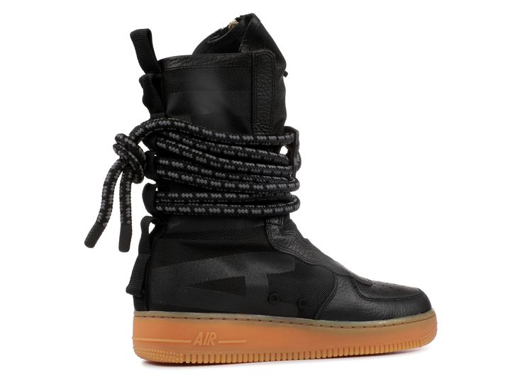 sf air force 1 high black gum
