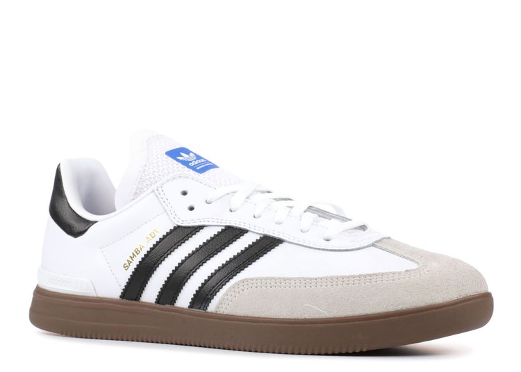 Samba ADV - Adidas - BY3931 - footwear white/core black/gums | Flight Club