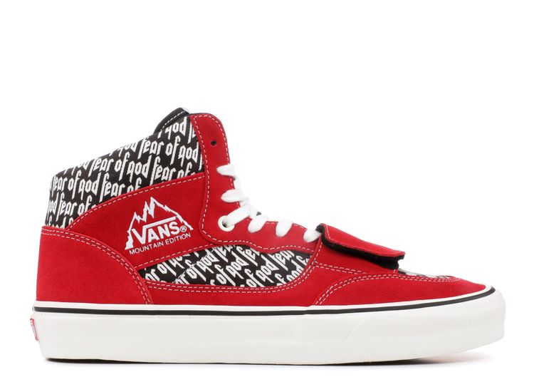 Fear Of God X Mountain Edition 35 DX 'Collection 2' - Vans - VN0A3MQ4PQP - red/print |
