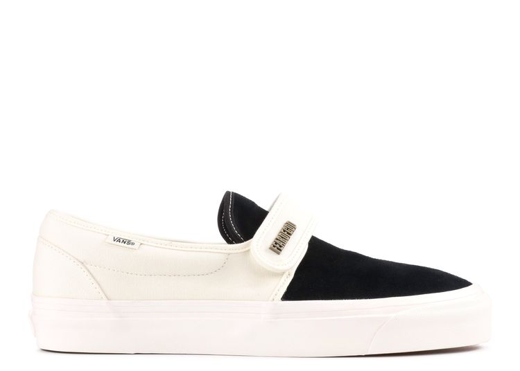 Fear Of God X Slip On 47 DX 'Collection 2 White' - - VN0A3J9FPZR - black/white | Flight Club