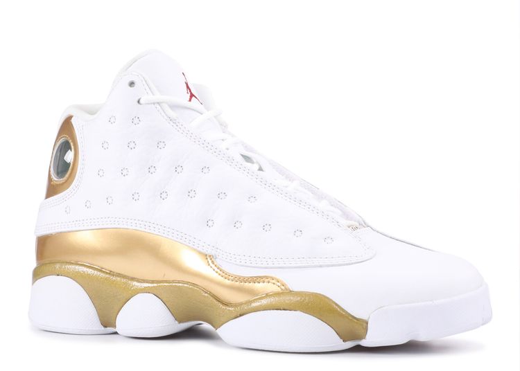 white and gold 13s package