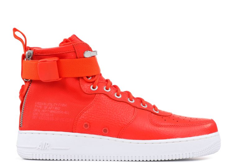 nike air force 1 sf red