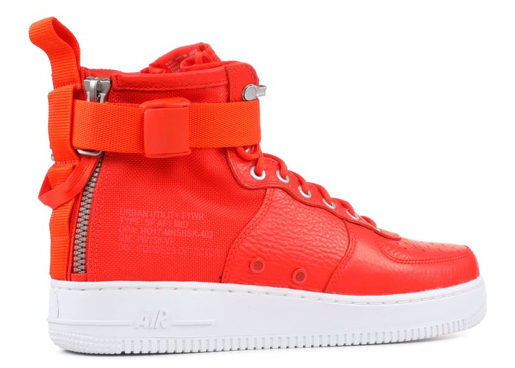 SF Air Force 1 Mid 'Team Orange'