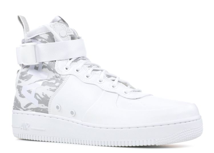 slot poets Process SF Air Force 1 Mid 'Winter Camo' - Nike - AA1129 100 - white/reflect silver  | Flight Club
