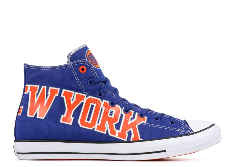 Chuck Taylor All Star Hi 'New York Knicks' - Converse - 159428C -  blue/orange | Flight Club
