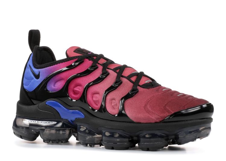 nike air vapormax plus red and blue
