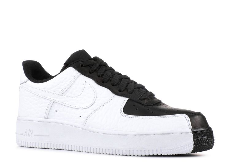 nike air force 1 split black and white