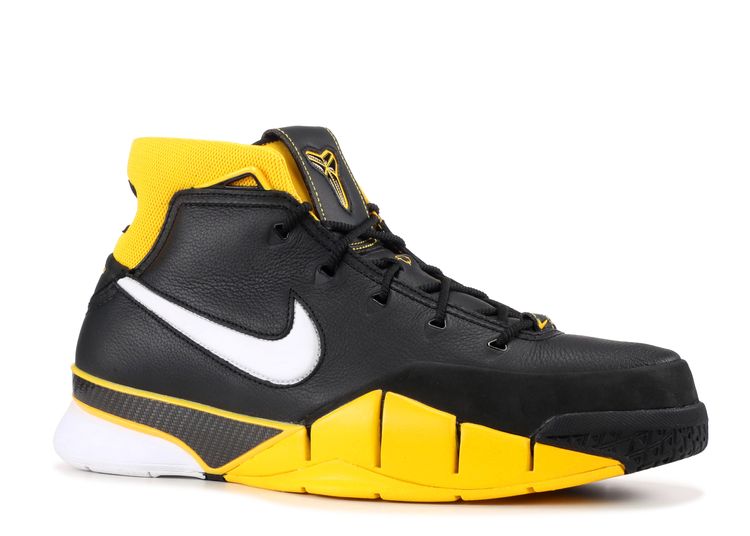 kobe 1 black and yellow