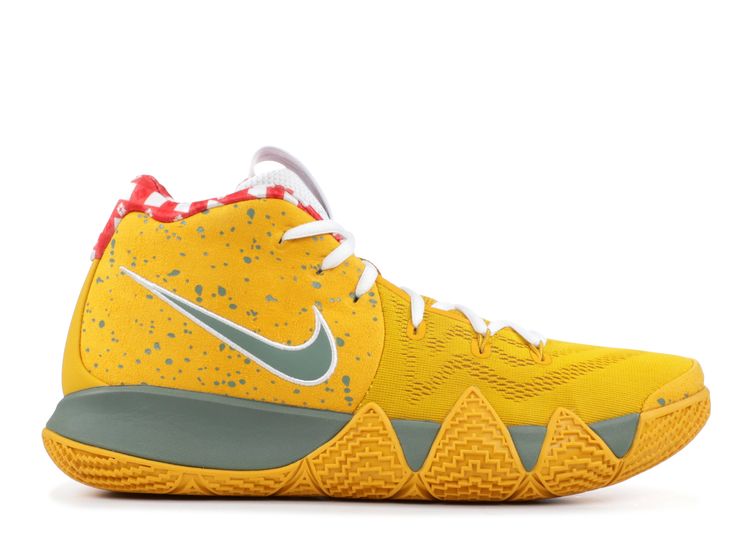 kyrie 4 yellow lobster