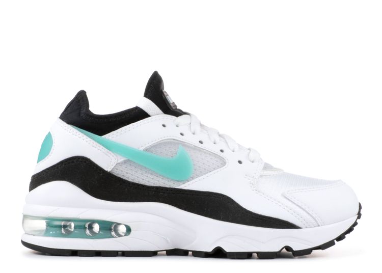 Wmns Air Max 93 'Dusty Cactus' - Nike - 307167 100 - white/sport turquoise-black | Flight