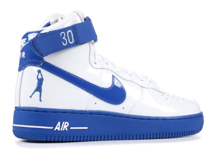 high top air force 1 blue and white
