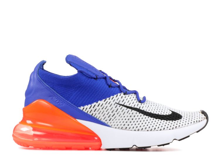 air max 270 flyknit blue orange